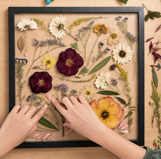 Customize Your Floral Frame